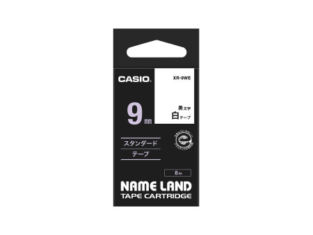 ruban pour CASIO Label Printer, 9 mm de large, 8 m long