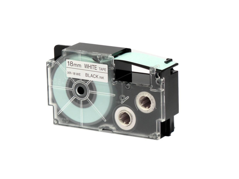 ruban pour CASIO Label Printer, 18 mm de large, 8 m de long