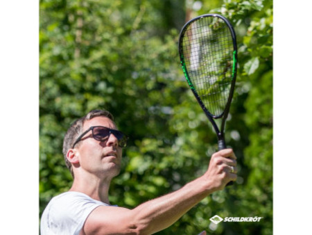 SCHILDKRÖT Set de speed badminton, noir / vert