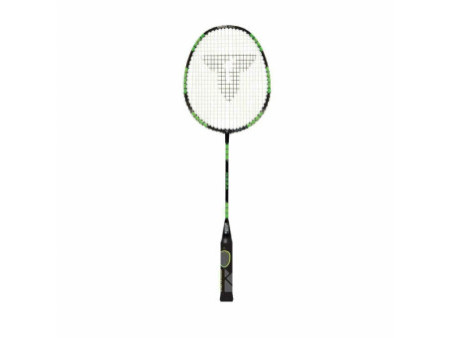TALBOT torro Raquette de badminton ELI Teen, noir/vert