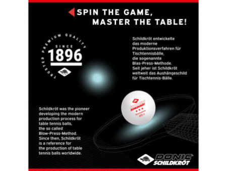 DONIC SCHILDKRÖT Balle de tennis de table 'Avantgarde 3*'