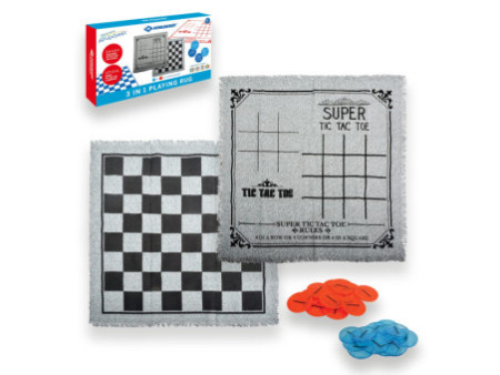 SCHILDKRÖT Tapis de jeu en polyester 3en1
