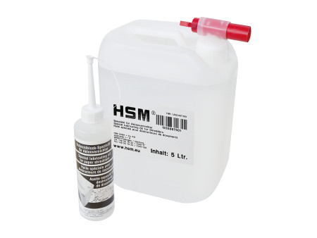 HSM Huile spéciale pour bloc de coupe, bidon de 5 litres