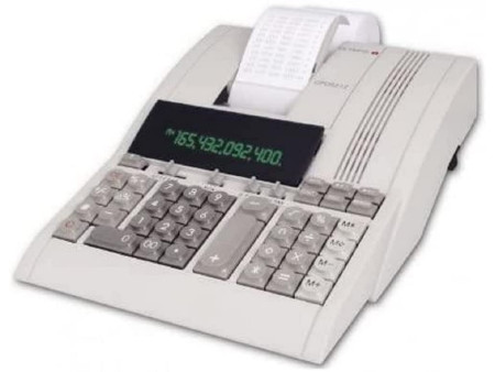 OLYMPIA calculatrice imprimante CPD-5212, écran 12 chiffres