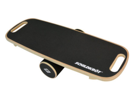 SCHILDKRÖT Balance Board Wave, en bois véritable, noir
