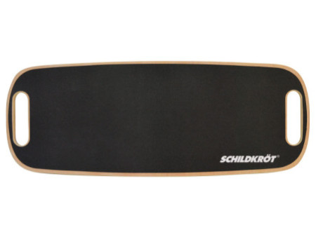SCHILDKRÖT Balance Board Wave, en bois véritable, noir