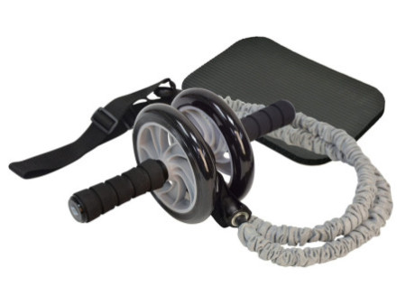 SCHILDKRÖT Set Rouleau AB & extenseur, noir / gris