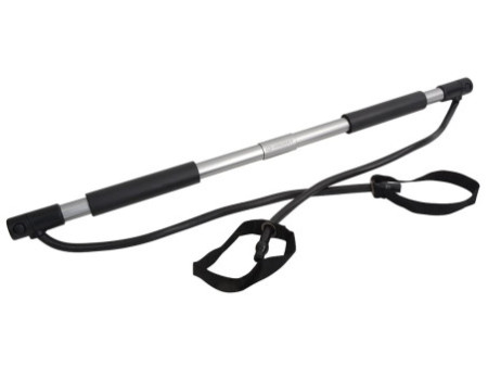 SCHILDKRÖT Bâton de fitness Gymnastics Stick, argent/noir