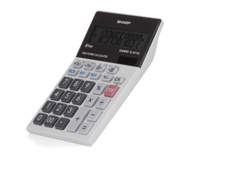 SHARP Calculatrice de bureau modèle EL-M711GGY