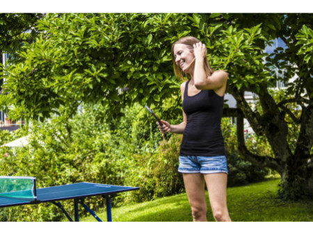 DONIC SCHILDKRÖT Mini table de tennis de table Midi XL, gris