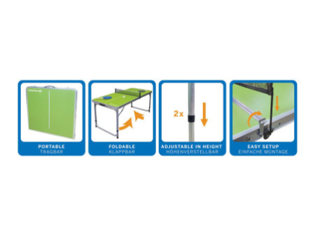 DONIC SCHILDKRÖT Table de tennis de table MIDI, vert