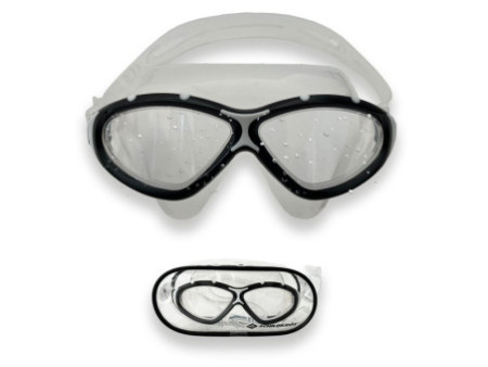 SCHILDKRÖT Lunettes de piscine pour adultes 'Java', noir