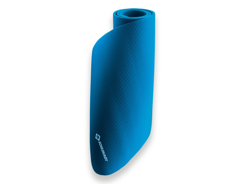 SCHILDKRÖT Tapis de sol de fitness, 10 mm, bleu