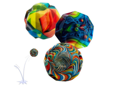 SCHILDKRÖT Balle rebondissante, set de 3