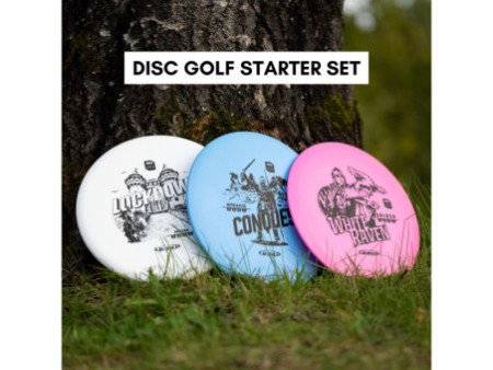 SCHILDKRÖT Kit débutant disc golf Guru, 3 pièces