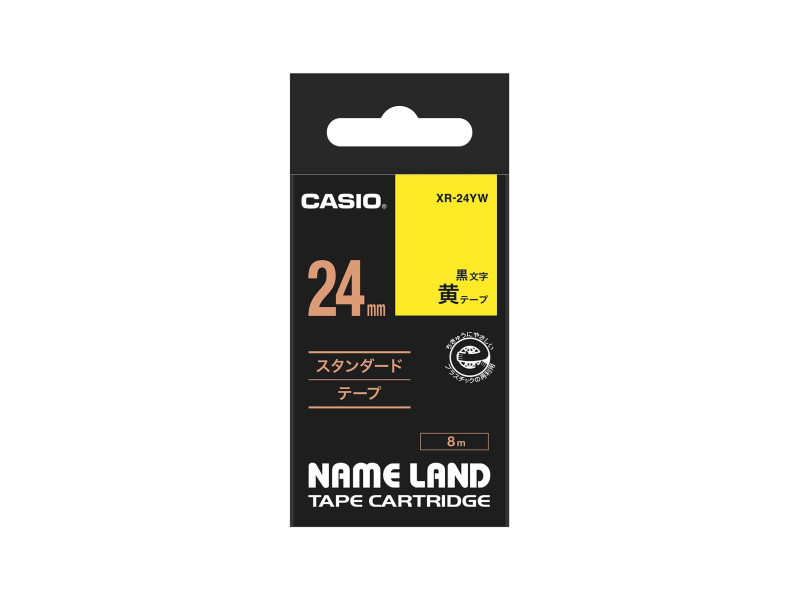 ruban pour CASIO Label Printer, 24 mm de large, 8 m de long