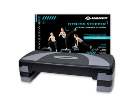 SCHILDKRÖT Stepper de fitness, bleu/gris