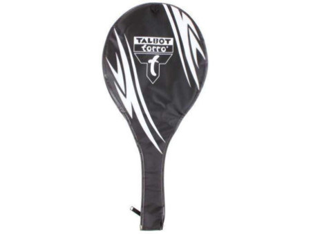 TALBOT torro Housse de raquette de badminton 3/4, noir/blanc
