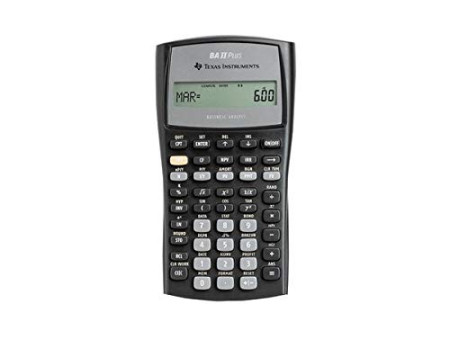 TEXAS INSTRUMENTS Calculatrice financière TI-BA II Plus