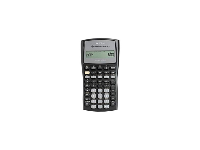 TEXAS INSTRUMENTS Calculatrice financière TI-BA II Plus