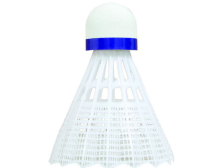 TALBOT torro Volant de badminton Tech350, moyen, blanc/bleu