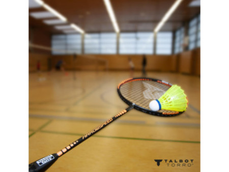 TALBOT torro Volant de badminton Tech350, moyen, jaune/bleu