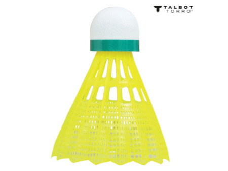 TALBOT torro Volant de badminton Tech350, lent, jaune/vert