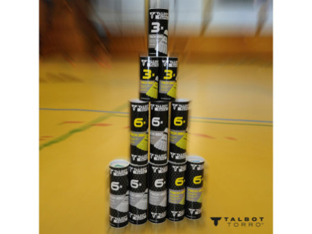 TALBOT torro Volant de badminton Tech350, lent, jaune/vert