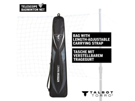TALBOT torro Filet complet de badminton télescopique