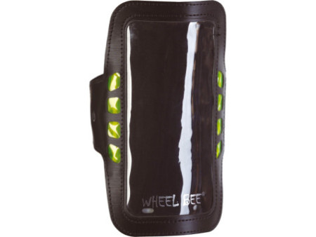 WHEEL BEE Brassard de running Night Hawk, noir