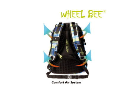 WHEEL BEE Sac à dos de loisirs Generation Z, camouflage bleu