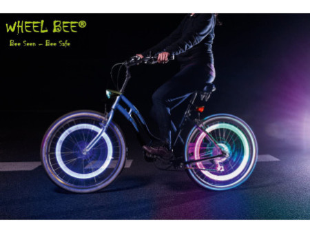 WHEEL BEE Eclairage de roue de vélo à LED Galaxy Bee