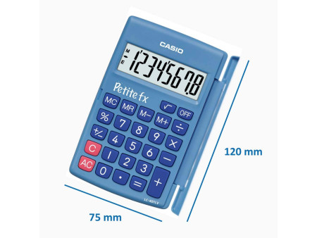 CASIO calculatrice LC-401 LV-BU 'Petite fx'