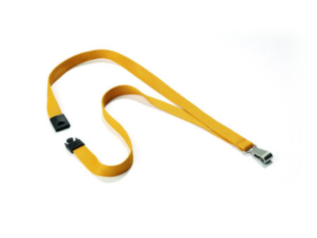 DURABLE Lacet textile SOFT COLOURS, jaune