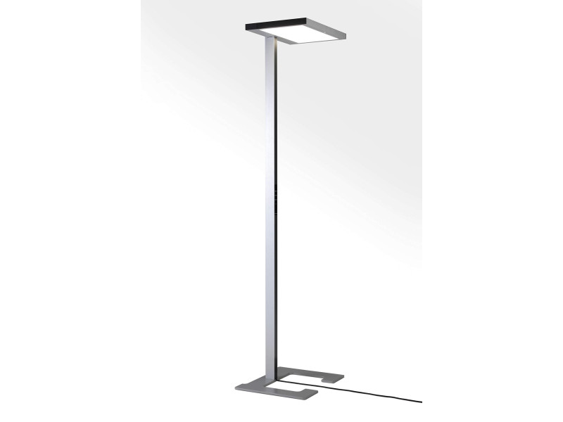 Hansa Lampadaire VITAWORK 17, argent métallique / noir