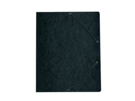 herlitz Chemise à élastiques easyorga, A4, noir