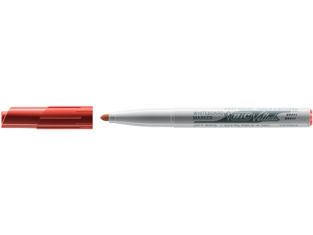 BIC Marqueur pour tableau blanc Velleda Medium 1741, rouge