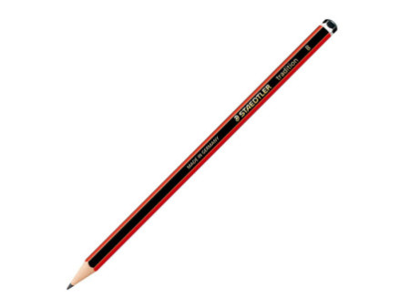 STAEDTLER Crayon tradition 110, degré dureté: B, hexagonal