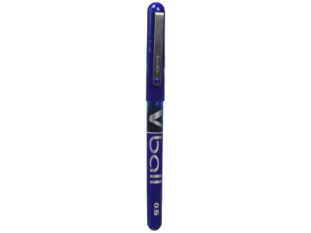 PILOT Stylo roller V Ball VB 5, pointe métal, bleu