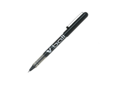 PILOT Stylo roller V Ball VB 5, pointe métal, noir