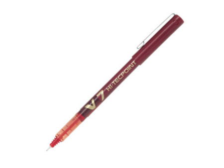 PILOT Stylo roller Hi-Tecpoint V7, rouge