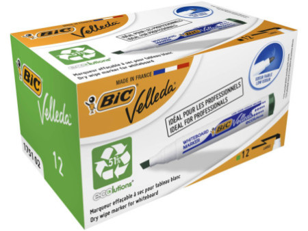 BIC Marqueur pour tableau blanc Velleda 1751, vert