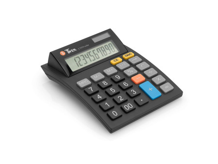 TWEN calculatrice de bureau J-1010 solar,