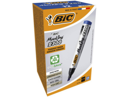 BIC Marqueur permanent Marking 2300 Ecolutions, bleu