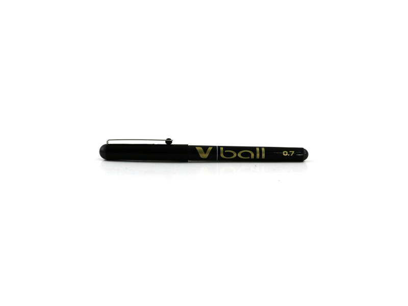 PILOT Stylo roller V Ball VB7, pointe métal, noir