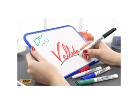 BIC Marqueur pour tableau blanc Velleda 1741, pointe ogive,
