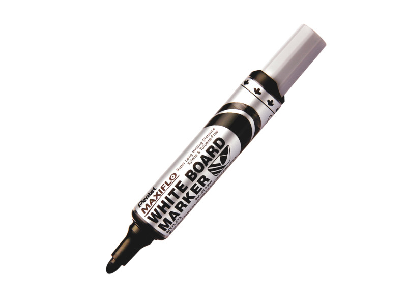 Pentel Marqueur pour tableau blanc MAXIFLO MWL5M, noir