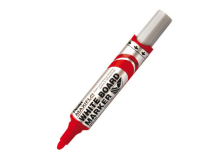 Pentel Marqueur pour tableau blanc MAXIFLO MWL5M, rouge