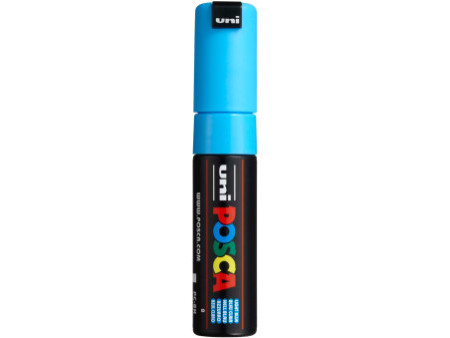 POSCA Marqueur à pigment PC-8K, bleu clair