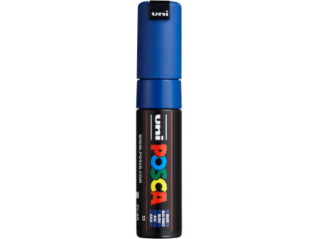 POSCA Marqueur à pigment PC-8K, bleu foncé